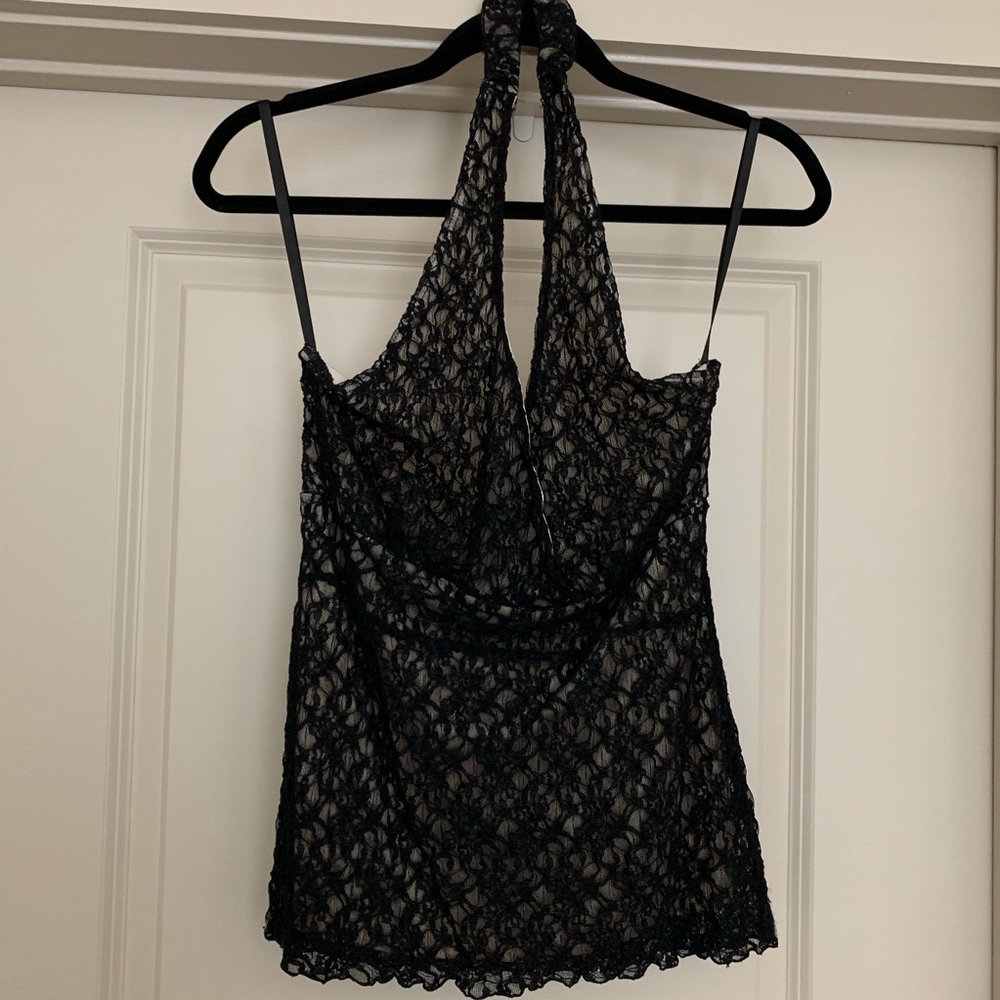 White House Black Market Lace Top